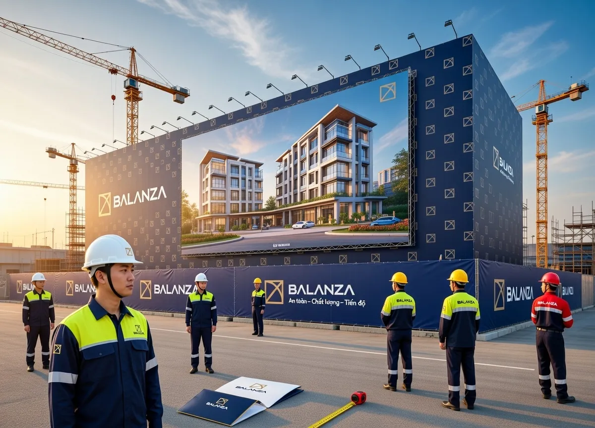 Hệ Thống Nhận Diện Thương Hiệu Xây Dựng