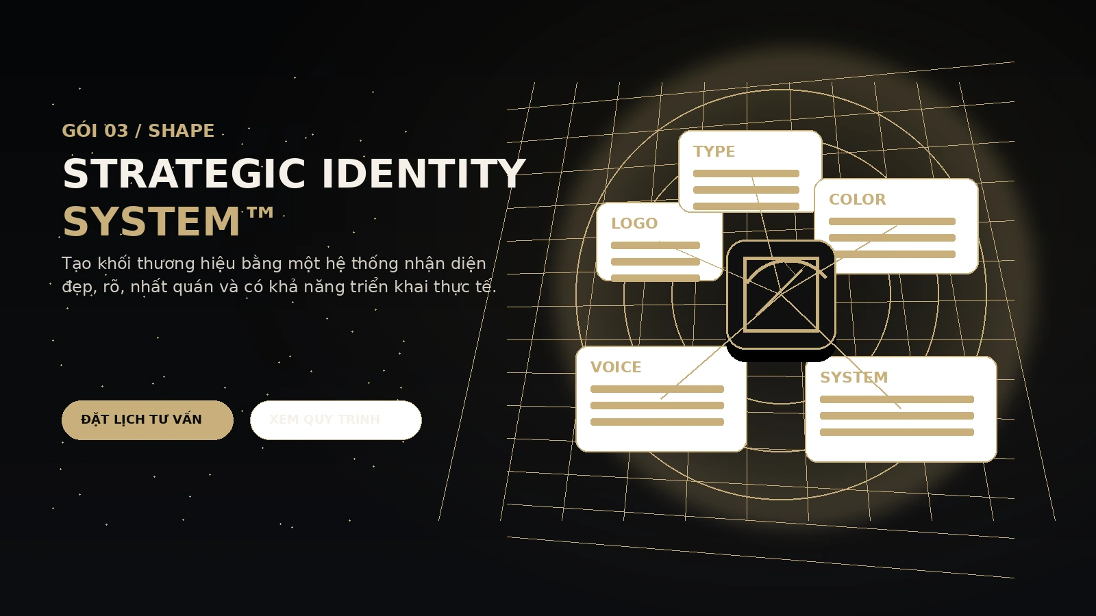 Strategic Identity System - tạo khối thương hiệu Balanza