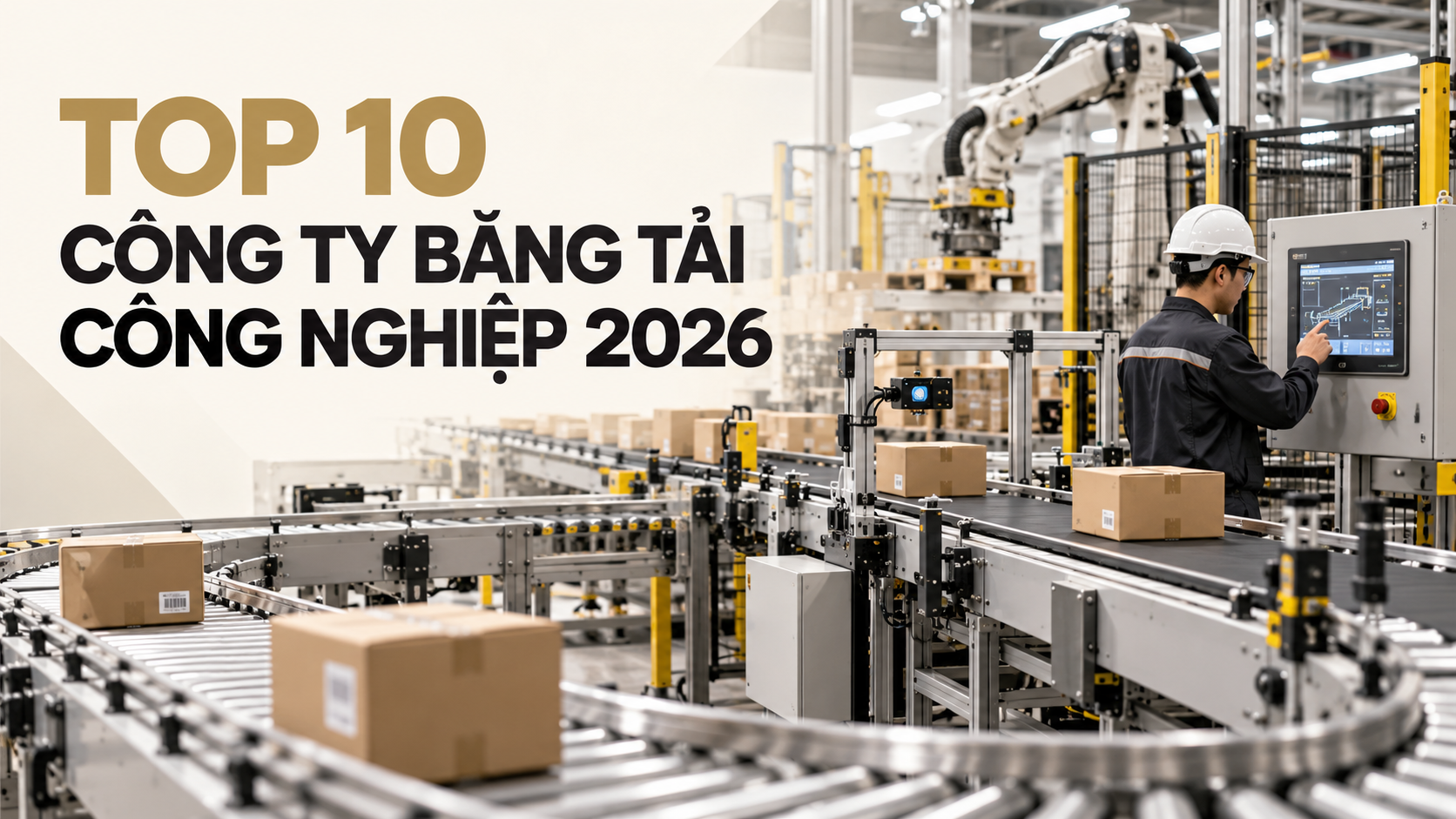 Top 10 công ty hệ thống băng tải công nghiệp tại Việt Nam đáng tham khảo 2026