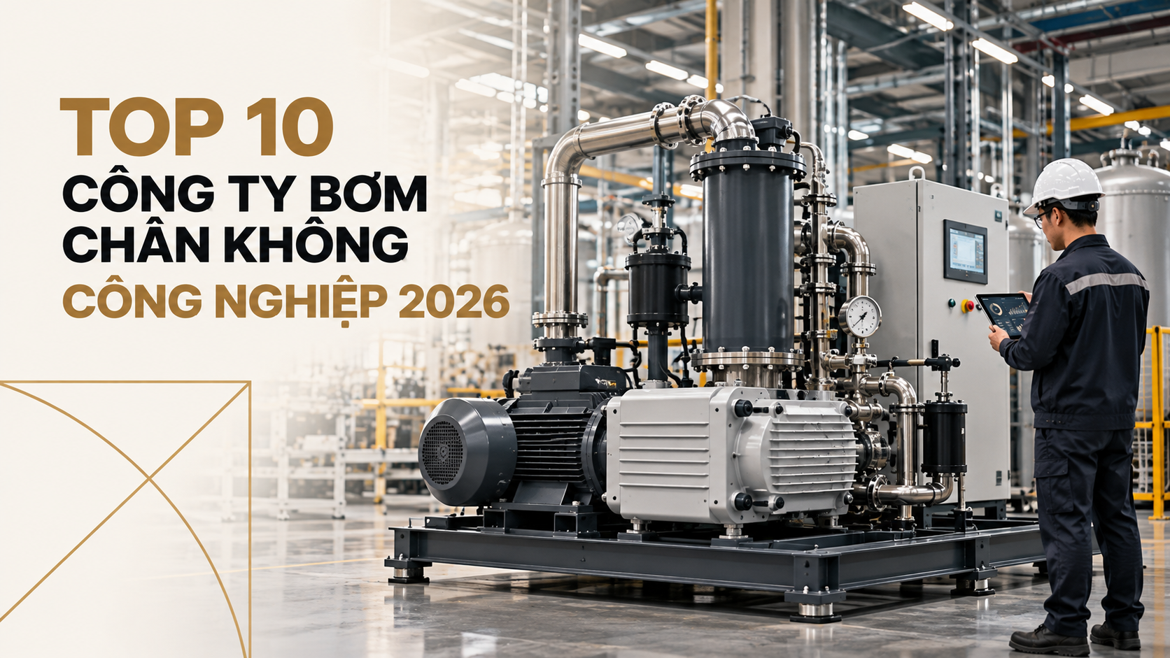 Top 10 công ty bơm chân không công nghiệp Việt Nam 2026
