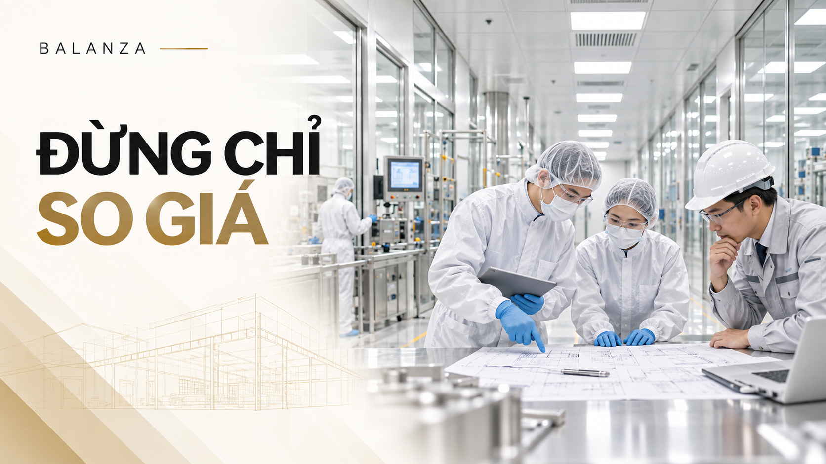 Kỹ sư phòng sạch đánh giá bản vẽ và tiêu chí lựa chọn nhà thầu thiết kế thi công cleanroom