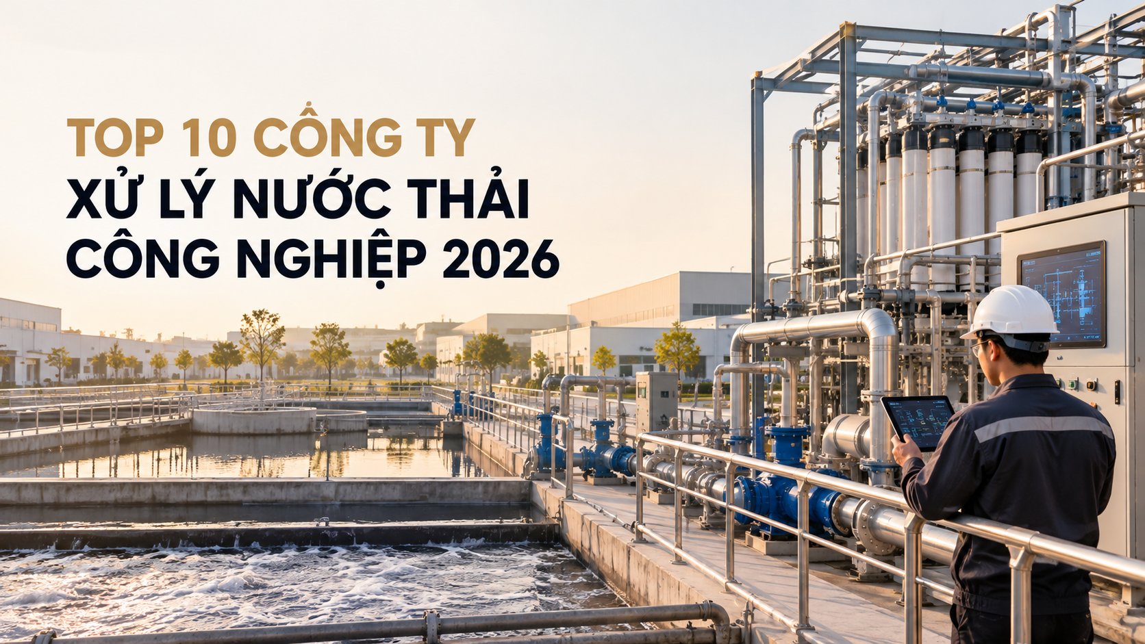 Top 10 công ty xử lý nước thải công nghiệp tại Việt Nam đáng tham khảo 2026